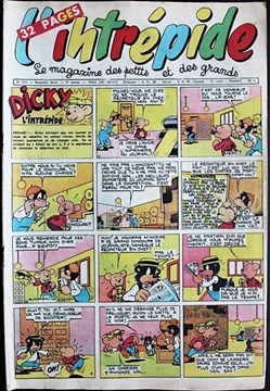 L'intrépide (2ème série) - N° 334 - 22 mars 1956