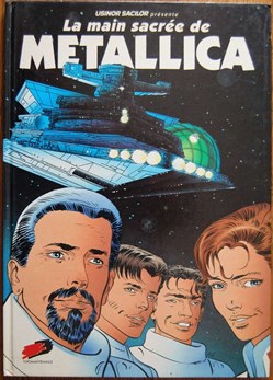 Album - La main sacrée de Metallica - EO 1991 Publicitaire Usinor Sacilor