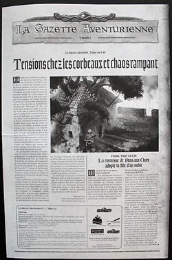 Jeu de rôle - Oeil noir 5 (L') - La gazette Aventurienne N°2