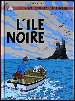 Tintin - 07 - L'île noire - Rééd. Petit Format 2007