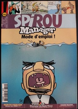 Spirou - 3452 - Couverture : Manager mode d'emploi