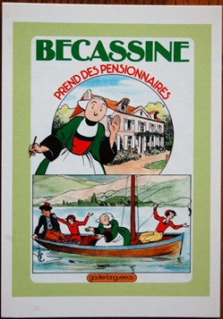 CPM - Bécassine - CP 058 Hazan 2004 - Bécassine prend des pensionnaires