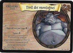 TCG Harry Potter - Set de base - 028 - Troll des montagnes - Rare