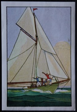 Image / Chromo - La vie fière et joyeuse des scouts - III-10 - Notre cutter était sauvé !