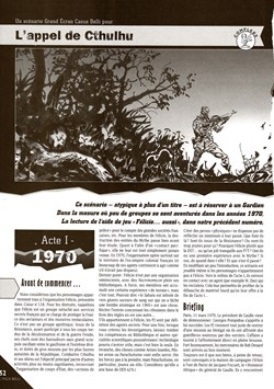 Scénario - L'appel de Cthulhu 5 - Ethor Bedi Zure Erresuma