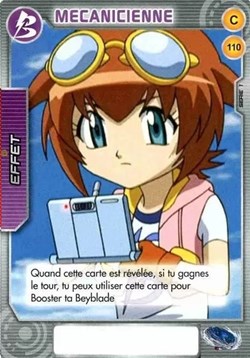 TCG Beyblade - 110/160 - Mécanicienne