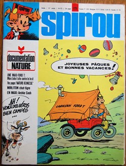 Spirou - 1773 - Couverture : Marc Lebut et son voisin