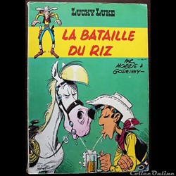 Lucky Luke - HS - La bataille du riz - EO Publicitaire Total 1972