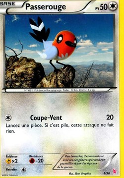 TCG Pokémon - Passerouge