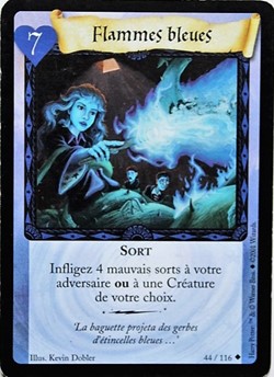 TCG Harry Potter - Set de base - 044 - Flammes bleues - Peu commune