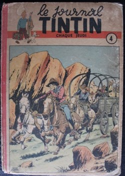 Tintin (édition Belge) - Recueil N°004 - Du n°41 de 1947 au n°05 de 1948