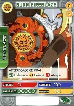 TCG Beyblade - 081/160 - Burn Fireblaze