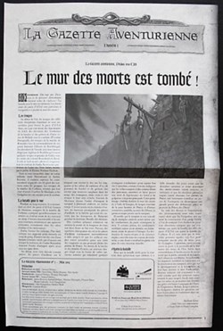 Jeu de rôle - Oeil noir 5 (L') - La gazette Aventurienne N°1
