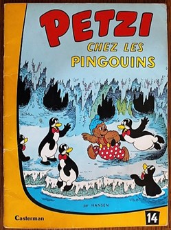 Petzi (1ère série) - 14 - Petzi chez les pingouins - Rééd. 1967