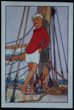 Image / Chromo - La vie fière et joyeuse des scouts - III-01 - Moussaillon