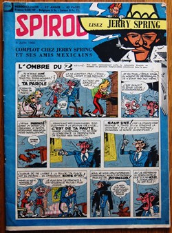 Spirou - 1156 - Couverture : Spirou
