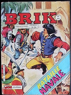 Brik - 213 - Le fantôme de Zoraïda - EO 1986