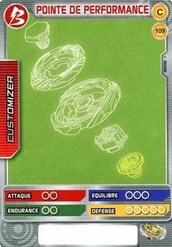 TCG Beyblade - 109/160 - Pointe de performance