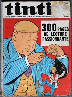 Tintin (édition Belge souple) - Recueil N°074 - Du n°37 à 41 de l'année - 1970