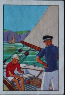 Image / Chromo - La vie fière et joyeuse des scouts - III-02 - Vous mangerez la soupe