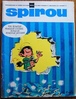 Spirou - 1573 - Couverture : Gaston Lagaffe