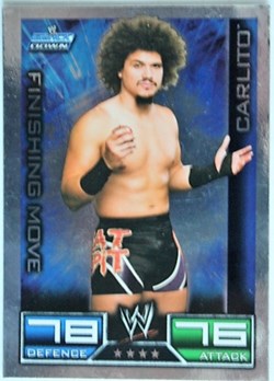 Slam Attax - Carte 021 - Carlito Finishing Move - Rare Foil