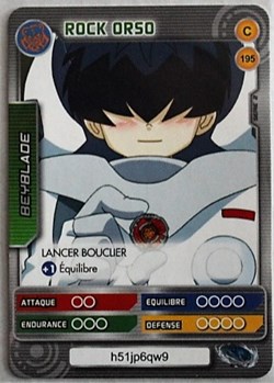 TCG Beyblade - 195/240 - Rock Orso