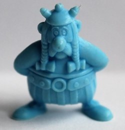 Figurines - Astérix - Monoblocs bleues
