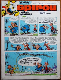 Spirou - 1718 - Couverture : Spirou