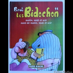 Les Bidochon - 11 - Matin, midi et soir suivi de matin, midi et soir - Rééd. 2000