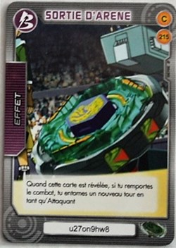 TCG Beyblade - 215/240 - Sortie d'arêne