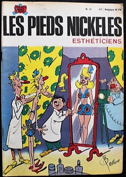 Les pieds nickelés - 070 - Les pieds nickelés esthéticiens - EO 1971