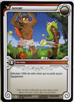 Wakfu TCG - 2011 - Dofus Collection - 077 - Noob ! - peu commune