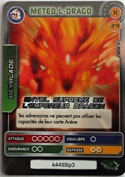 TCG Beyblade - 219/240 - Meteo L-Drago