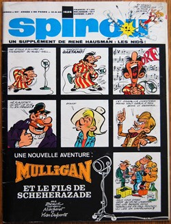 Spirou - 1626 - Couverture : Mulligan
