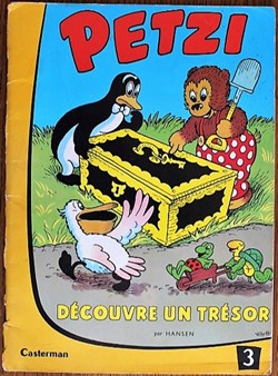 Petzi (1ère série) - 03 - Petzi découvre un trésor - Rééd. 1966