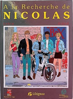 Album - A la recherche de Nicolas - Rééd. 2002 avec bulles vierges à compléter
