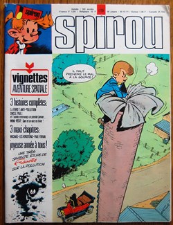 Spirou - 1759 - Couverture : Marc Lebut et son voisin