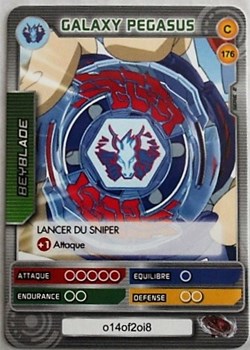 TCG Beyblade - 176/240 - Galaxy Pegasus