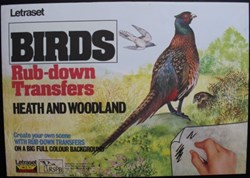 Décorama - Letraset Action Transfers - Birds / Heath and woodland