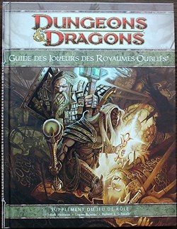 Jeu de rôle - D&D4 - Guide des joueurs des royaumes oubliés