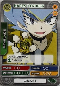 TCG Beyblade - 187/240 - Hades Kerbecs