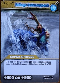 TCG - Dinosaur King - DKBD 054/100 - Déluge submergeant