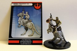 14 Force Unleashed - 22/60 -Rebel Trooper on Tauntaun - Rare