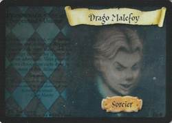 TCG Harry Potter - Set de base - 002 - Drago Malefoy - Rare Holographique