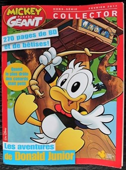 Mickey Parade (2ème série) - HS Collector N° 10 - Les aventures de Donald junior
