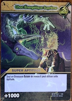 TCG - Dinosaur King - DKTB 062/100 - Choc énergétique suprême
