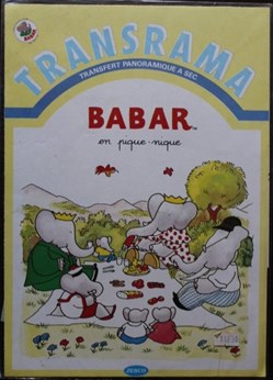 Décorama - Jesco Transrama - Babar - Babar en pique nique