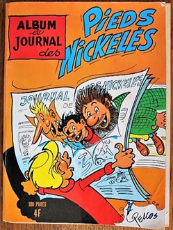 Le journal des pieds nickelés - Reliure éditeur n° 25 - 1972
