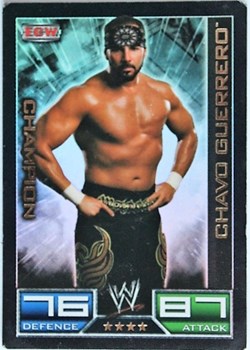Slam Attax - Carte 003 - Chavo Guerero Champion - Rare Foil